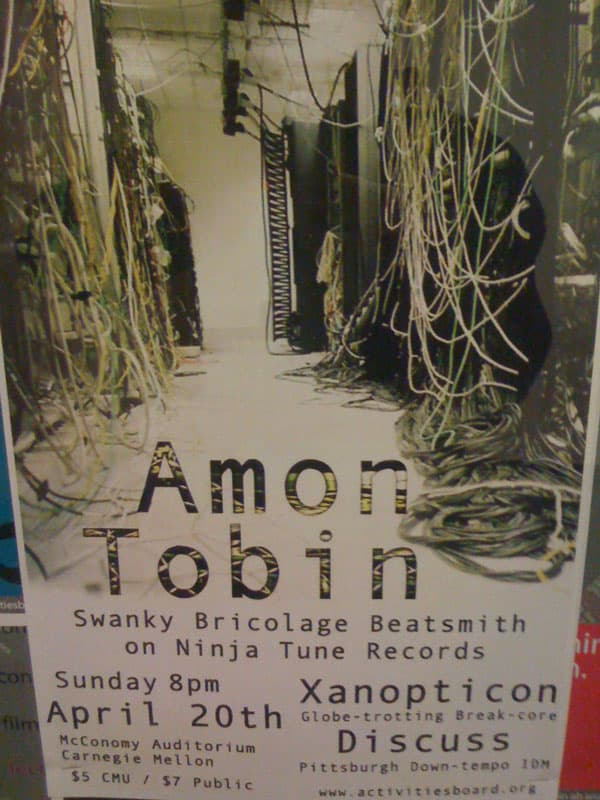 Amon Tobin poster