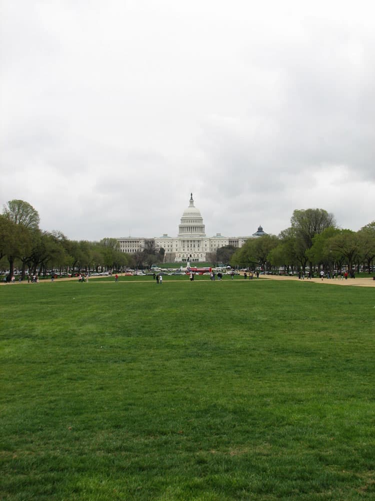National Mall facing Capitol