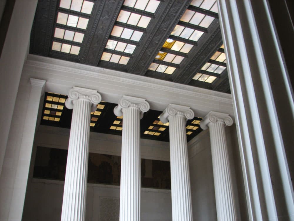 Roof of the Lincoln Monument