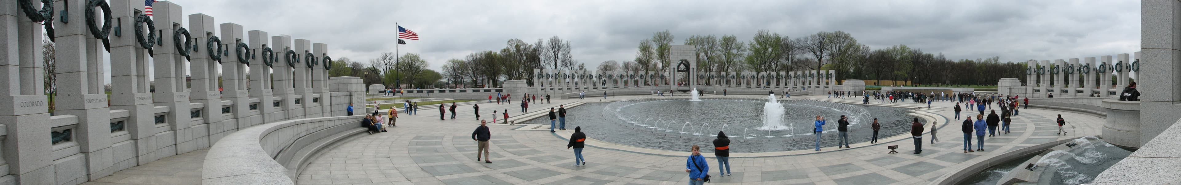 World War II Memorial panorama