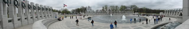 World War II Memorial panorama