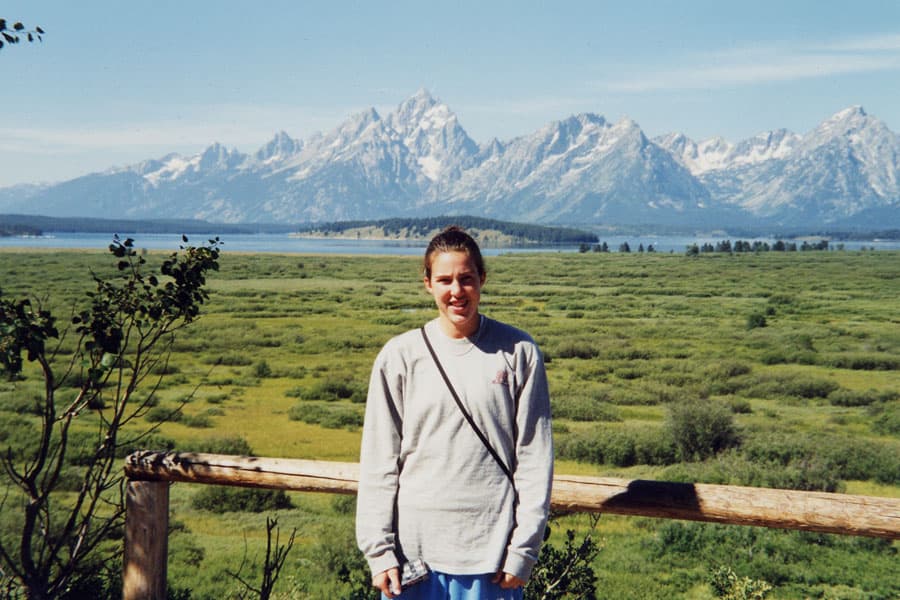 Anna at Grand Tetons