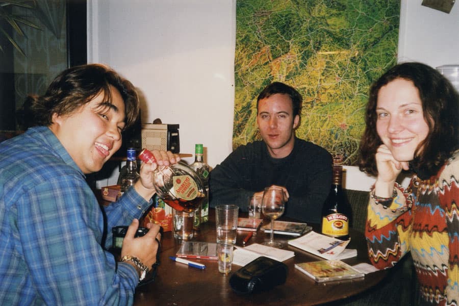 Robin, Allen, and Karin in Germany
