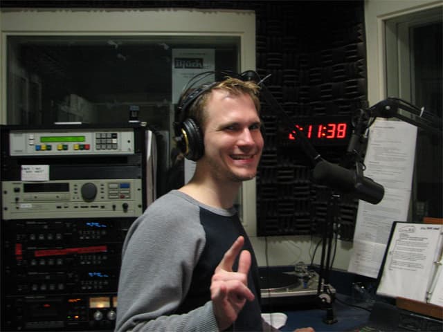 Spike aka DJ ETek at WRCT