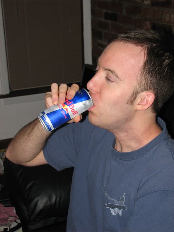 Red Bull, the drink of champions