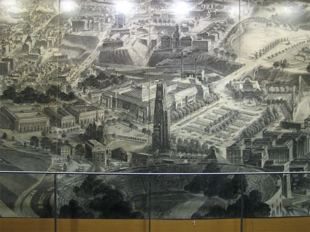 Douglas Cooper mural, CMU