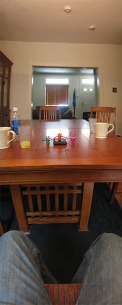Tracy's dining room panorama