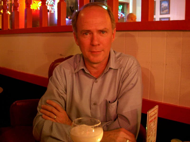 Dad at Senor Manuel's restaurant