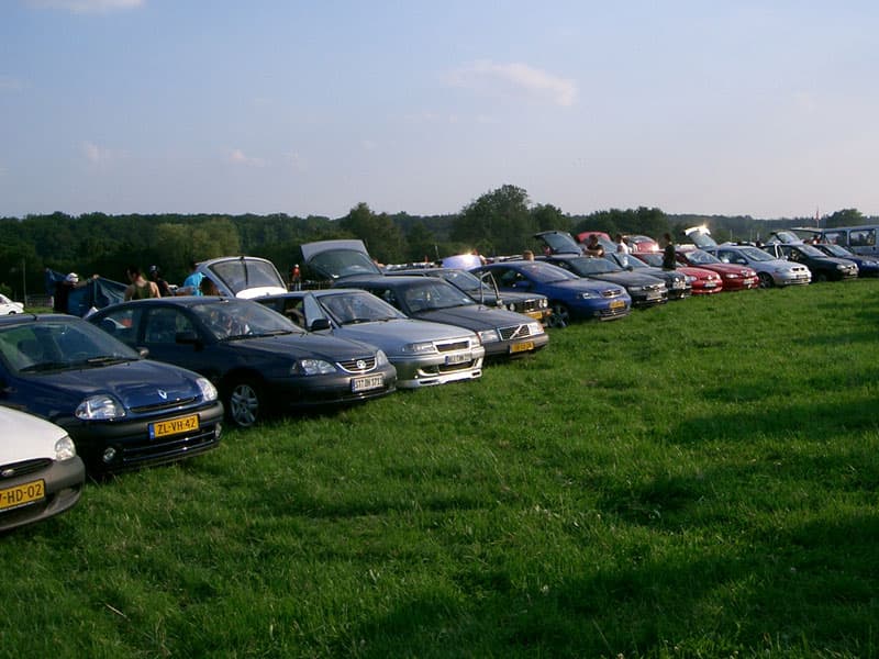 Arrival at Nature One music festival