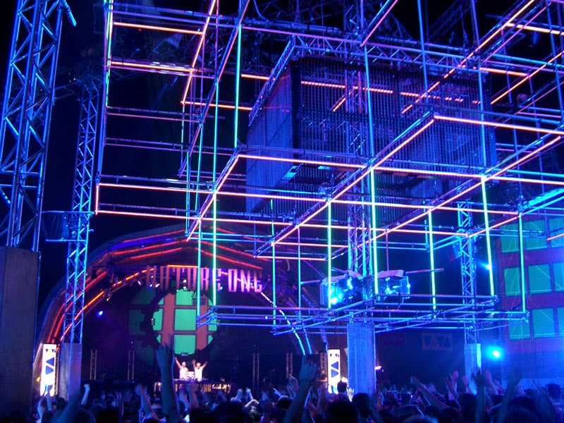 Main outdoor stage