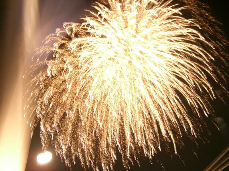 Fireworks at Nature One