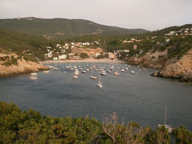 Port in Western Ibiza