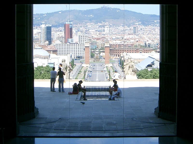 Inside Museum of Catalonian Art