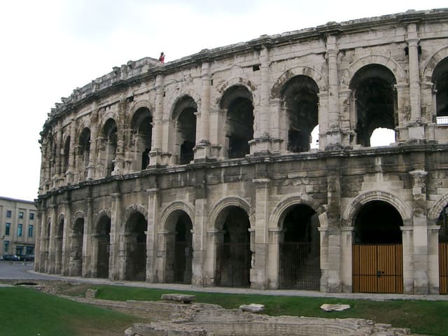 Arena in Nimes, France