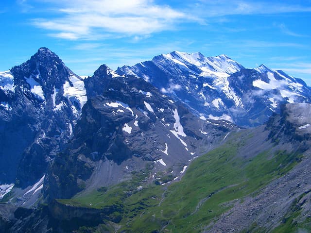 View from Schilthorn