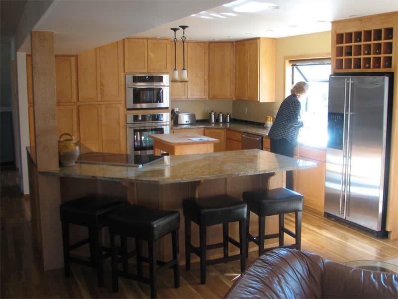 Parents' remodeled kitchen