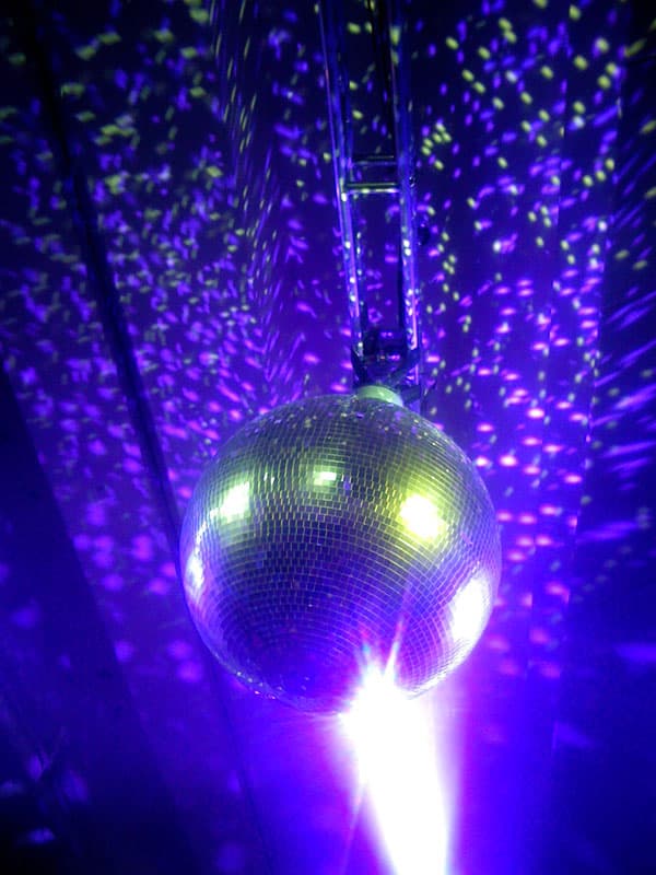 Shiny disco ball