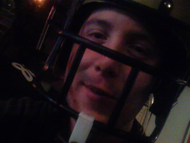 Allen enjoying the Stillers game