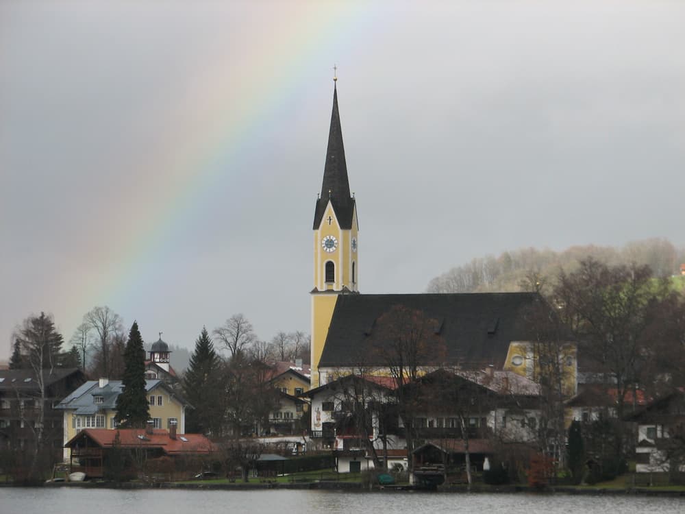 Scene made for a photo