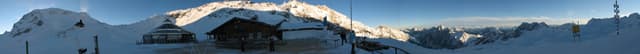 Really long complete 360 degree Zugspitze panorama