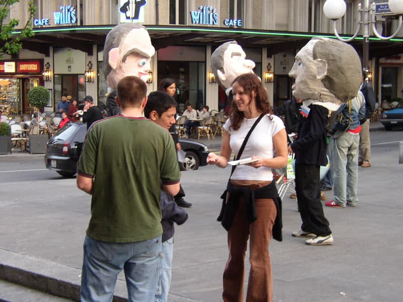 G8 Summit protests in Geneva