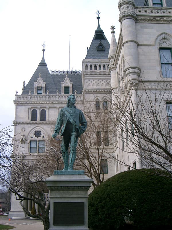 Quick stop in Hartford, Connecticut