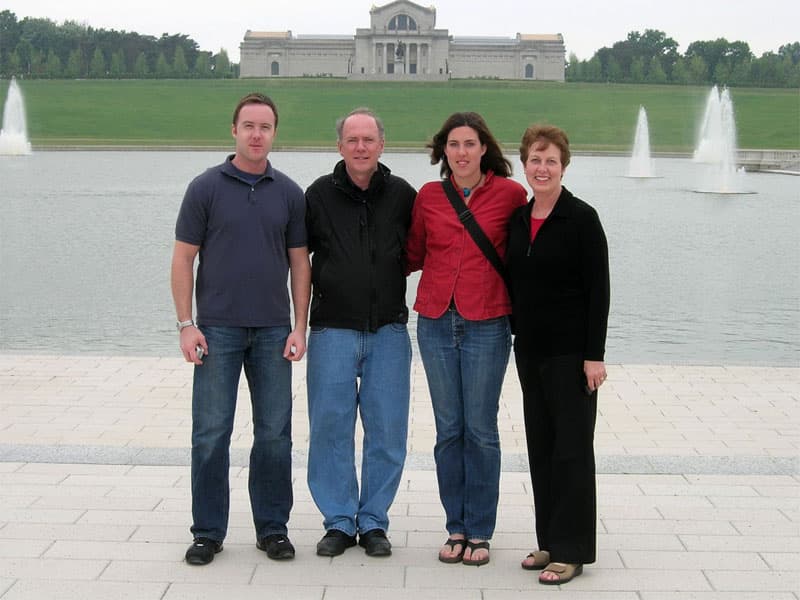 Family at World's Fair area