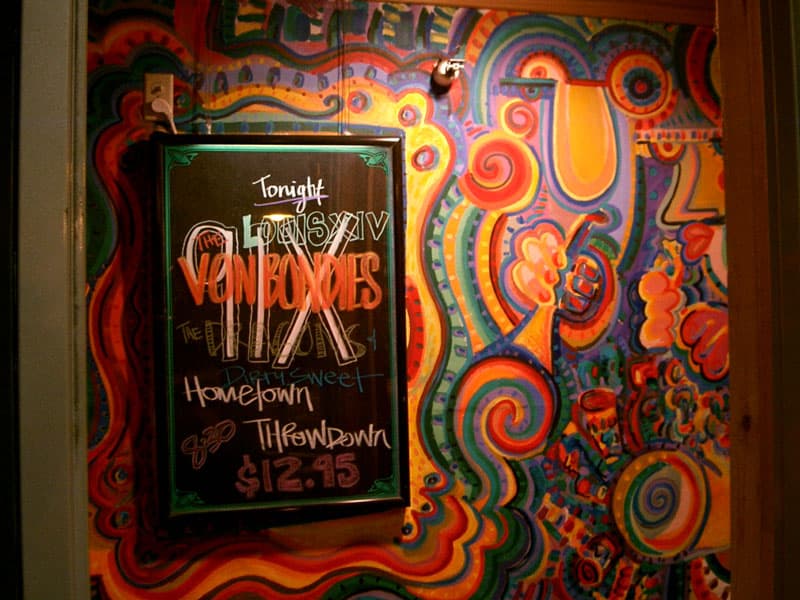 Entry to the concert venue