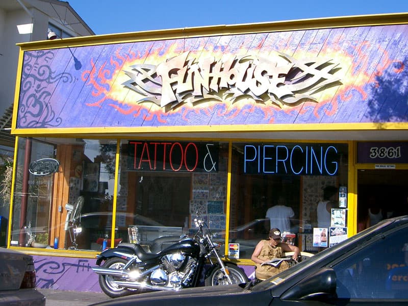 Cruising through Mission Beach