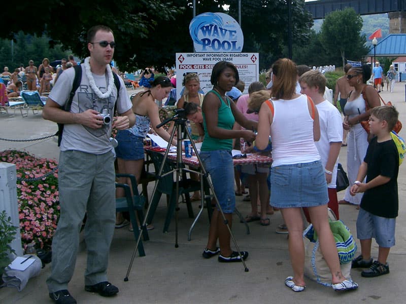 Registering the talent