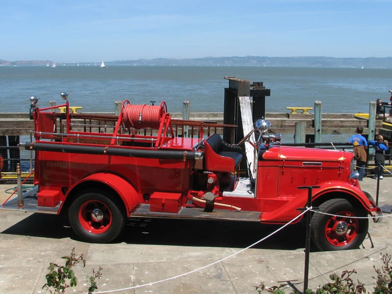 Vintage firetruck