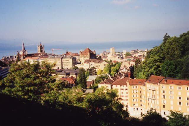 View from my balcony, Lausanne