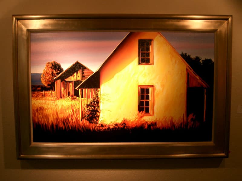 Painting by Roger Hayden Johnson