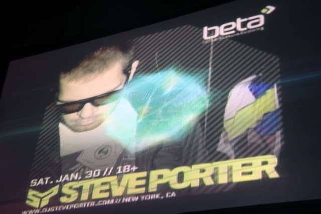 Steve Porter at Beta (2010)