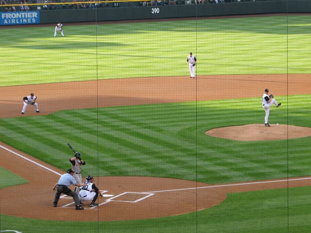 Here comes the pitch