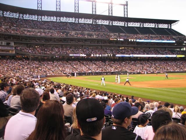 The stands