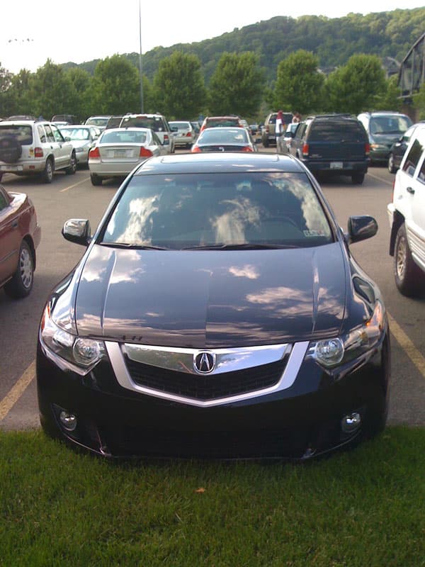 My car at Sandcastle Waterpark