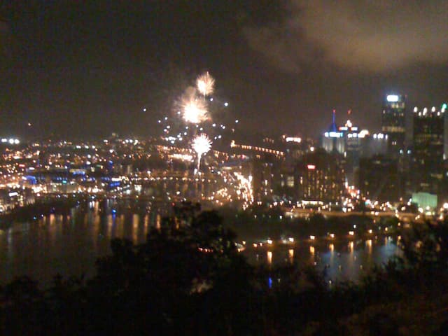 July 4th fireworks