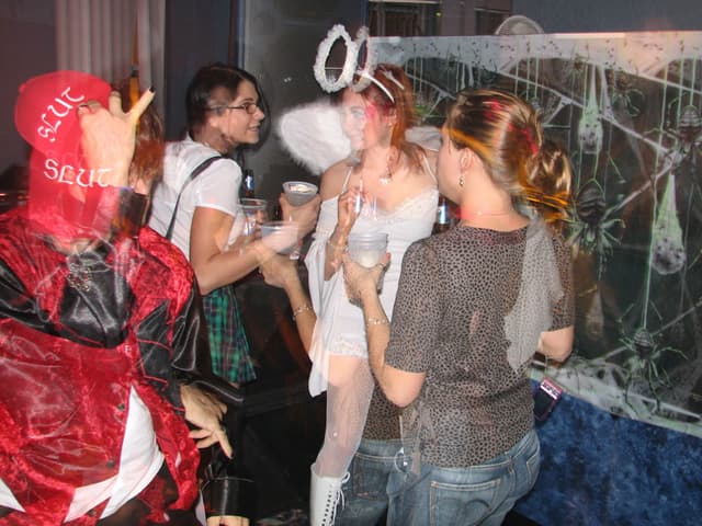 Partygoers