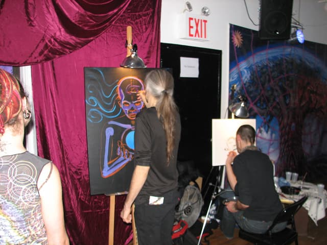 Live painting