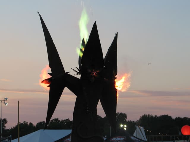 Flamethrower Wizard