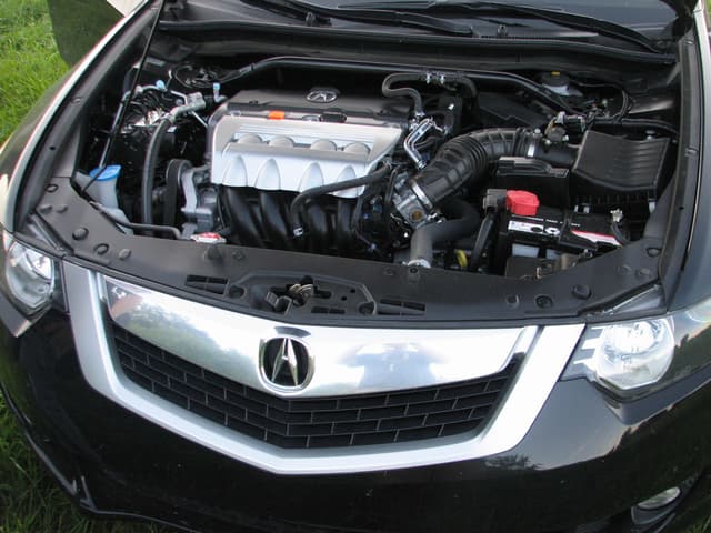 The engine bay will never be this clean again