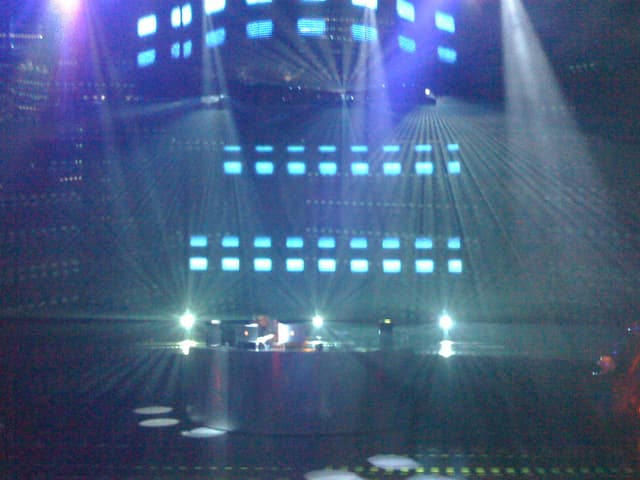 DJ and lights