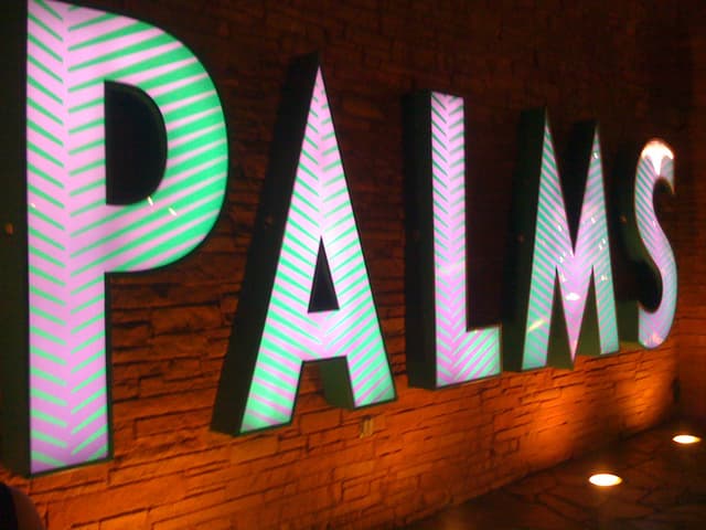 Outside the Palms