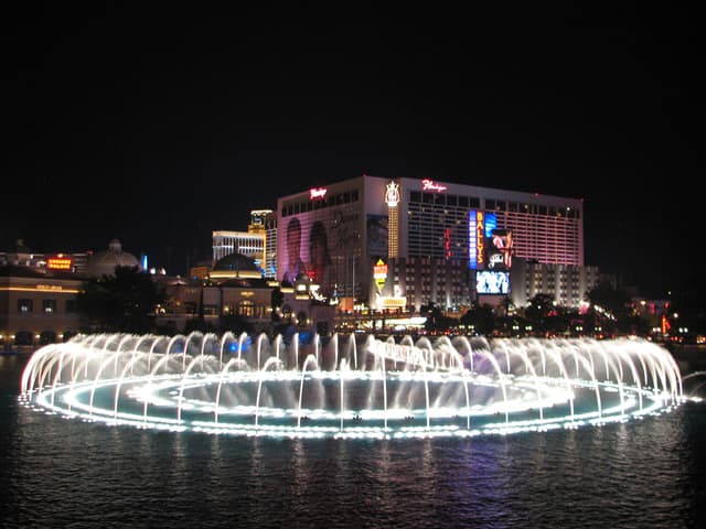 Bellagio fountain show