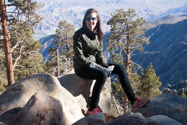 Anna at Mount San Jacinto