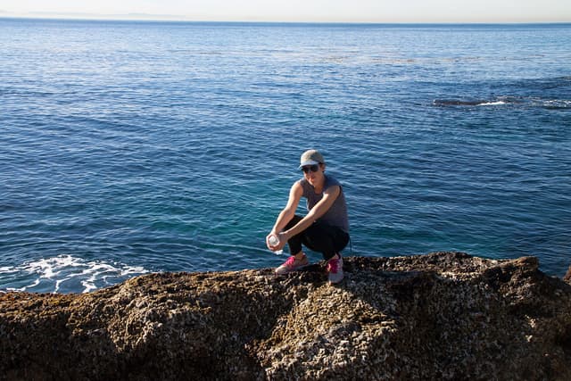 Anna at Laguna Beach