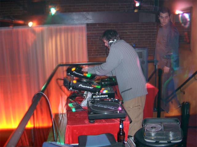 Matt Monroe on the decks