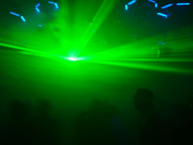 Lasers at Crobar
