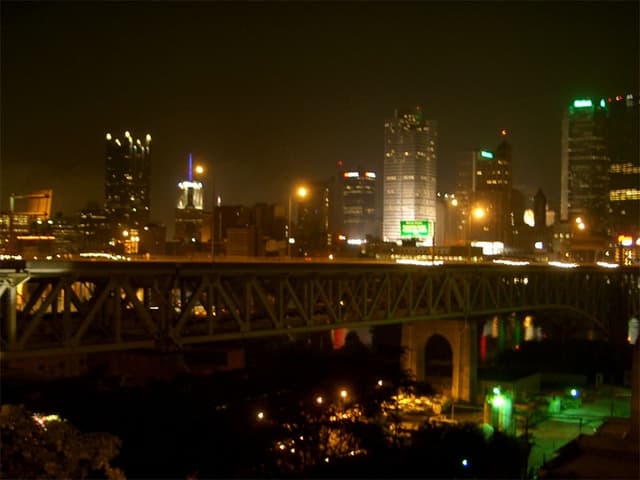 Downtown on July 4